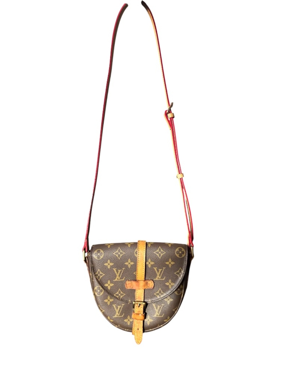 Authentic Louis Vuitton Vintage Brown Monogram Chantilly PM Crossbody Bag - Picture 2 of 15